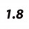 1.8 mm