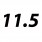 11.5 US