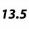 13.5 US