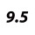 9.5 US 