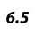 6.5 US 