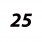 25 Pulg