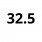 32.5
